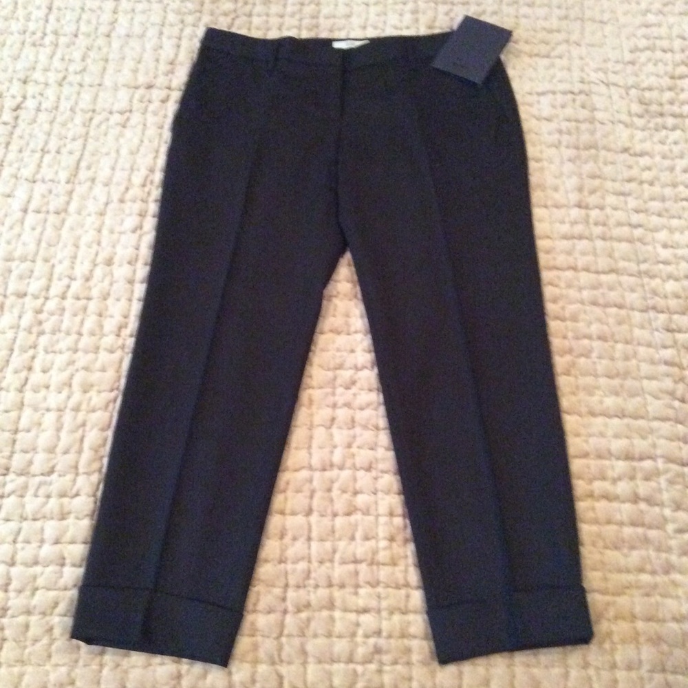 Prada brown wool pants